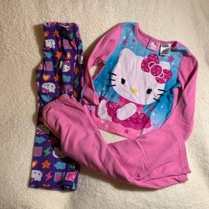 Hello Kitty Pajamas, size 4T/4/5